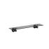 Clasico Glass Shelf in Matt Black