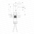 Chrome Bathroom Basin Sink Short Mixer Tap