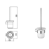 Dove Toilet Brush Chrome