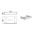 Dove Soap Basket Chrome