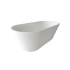 1700MM Oval Gloss White Acrylic Free Standing Bathtub No Overflow