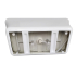 1700mm Rectangle Gloss White Acrylic Free Standing Bathtub No Overflow