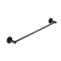 Otus Round Single Towel Rail 600mm Gunmetal