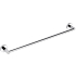 Otus Round Single Towel Rail 600mm Chrome
