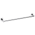 Otus Round Single Towel Rail 750mm Chrome