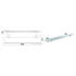 Otus Glass Shelf Chrome