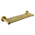 Otus Round Metal Shelf Brushed Gold