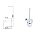 Otus Round Toilet Brush Chrome
