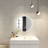 600mm Round 3 Color Backlit Bathroom LED Mirror(Touchless Sensor Switch)