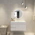 600mm Round 3 Color Backlit Bathroom LED Mirror(Touchless Sensor Switch)