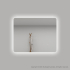 750mm Curved Rim Rectangle 3 Color Frontlit Bathroom LED Mirror(Touchless Sensor Switch)