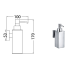 Sara Soap Disapenser Chrome
