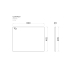 600mm Quartz Stone Top Gloss White Marble Look Silica-Free Caesarstone Benchtop