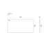 900mm Quartz Stone Top Gloss White Marble Look Silica-Free Caesarstone Benchtop