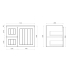 750MM Amber Matte White 2PAC MDF 2L/DW 1R/DR Wall Hung Cabinet Only