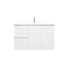 900MM Amber Matte White 2PAC MDF 2L/DW 2R/DR Wall Hung Cabinet Only