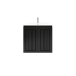 600MM Amber Matte Black 2PAC MDF 2/DR Wall Hung Cabinet Only