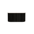 750mm Kiama Bottega Oak 1 Drawer Curved Fluted Wall Hung Vanity Cabinet Only