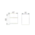 Rosa Robe Hook Matt Black