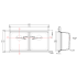 833*467*240mm Cora Black Undermount Double Bowl Granite Sink
