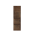 1350mm Dark Oak TT MDF 2 Drawers Single Door Tall Boy