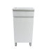 400*210*835mm Freestanding Gloss White Slim PVC Vanity With Ceramic Top Cabinet Only