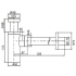 Bottle Trap 32mm Brushed Nickel