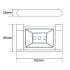 Brushed Nickel Soap Dish Holder