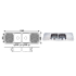 Cora Double Bowl & Double Drainer 1380 x 480 x 170mm