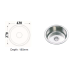 Round Kitchen Sink 酶430mm 