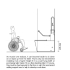 Pani Care Toilet Pan (Rimless) With Slim Duraplas Seat Cover 