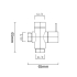 Bidet Spray's Brass Diverter