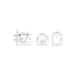 Enox66 Wall Hung Pan Rimless With Thick Uf Seat Cover 