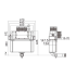 Small Cistern for PTW1012 Gloss White