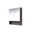750*150*780mm Rock Cemento Wall Hung Woodgrain Mirror Cabinet Two Doors 