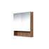 900*150*780mm Canyon Oak Wall Hung Woodgrain Mirror Cabinet Two Doors 