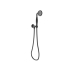 Clasico Handshower On Wall Outlet Bracket in Matt Black