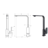 Flores Sink Mixer Matt Black