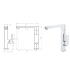 Flores Kitchen Mixer Chrome