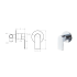 Flores Wall Mixer Chrome
