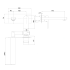 Flores Wall Basin Mixer Matt Black