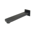 Flores Bath Spout Matt Black