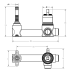 Linie Wall Basin Mixer Body 