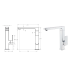 Ceram Kitchen Mixer Chrome