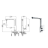 Seto Sink Mixer Chrome