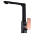 Seto Sink Mixer Black & Rose Gold Handle