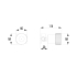 Soko Wall Mixer Set Brushed Nickel