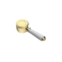 Clasico Ceramic Handle in Brushed Gold