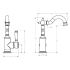 Clasico Basin Mixer Chrome