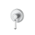 Clasico Wall Mixer Trim Kits Ceramic handle in Brushed Nickel